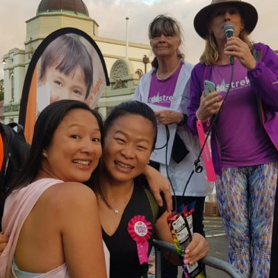 Gabi Hollows and Di Westaway
