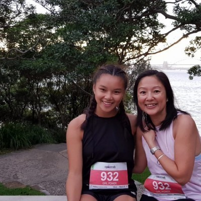 Mother and daughter too